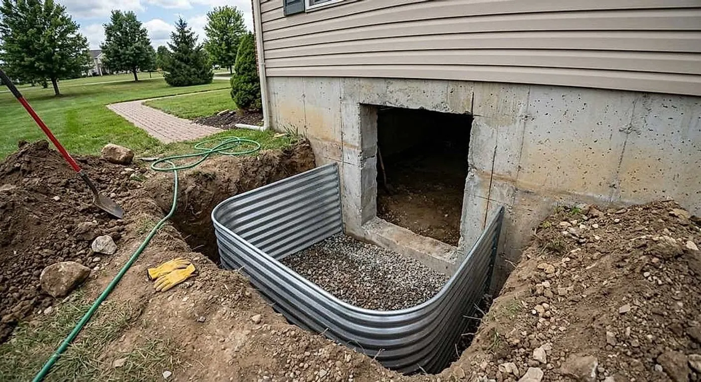 Egress Window Installation in Appleton, WI