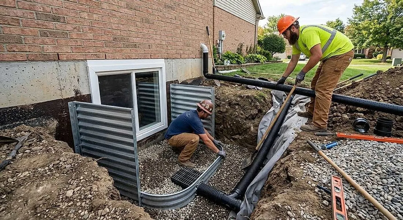 Window Well Drains in Appleton, WI